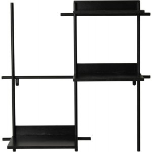 Marlon vägghylla 3 hyllor - Svart - Vägghyllor -Hyllor & Förvaring - Hyllor