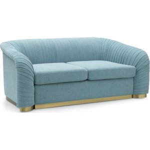 Melva 2-sits soffa - Blå - 2-sits soffor