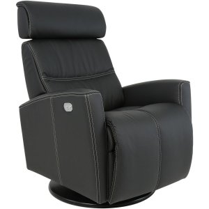 Milan elektrisk reclinerfåtölj - Svart - Reclinerfåtöljer