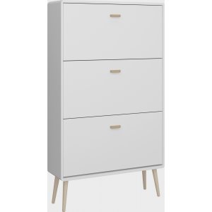 Mino skoskåp - Vit - Skoskåp -Skoskåp - Hallmöbler