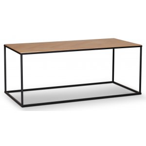 Mio Soffbord 120 x 60 cm - Ek / Svart - Soffbord