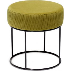 Moon Steel sittpuff - Gul - Fotpallar