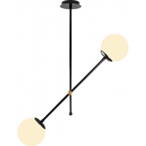 Mudoni taklampa 636-S - Svart/vit - Plafonder