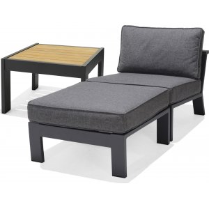 Palau loungegrupp 1 - Grå - Loungegrupper