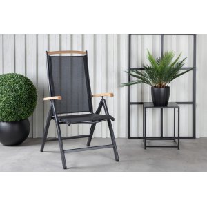 Panama positionsstol - Svart/teak - Positionsstolar