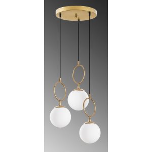 Ring taklampa 13436 - Guld - Pendellampor