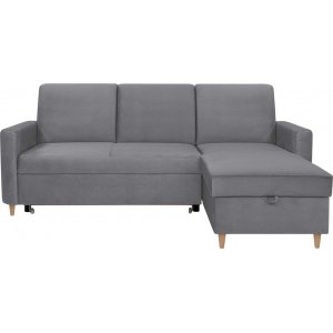 Risten divanbäddsoffa - Grå - Bäddsoffor