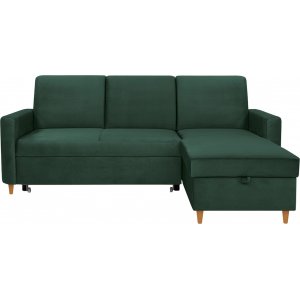 Risten divanbäddsoffa - Grön - Bäddsoffor