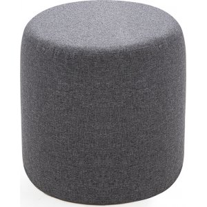 Silindir sittpuff - Antracit - Fotpallar