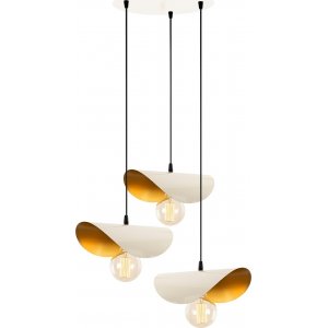 Sivani taklampa 964 - Vit/guld - Pendellampor