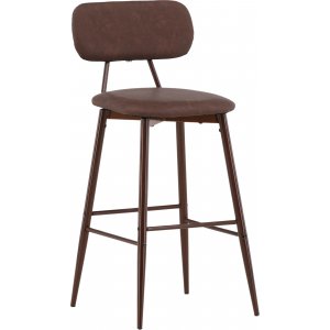 Skaftö barstol - Brun - Barstolar