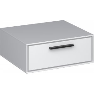 Slimline sängbord - Vit - Sängbord -Sovrumsmöbler - Sängbord