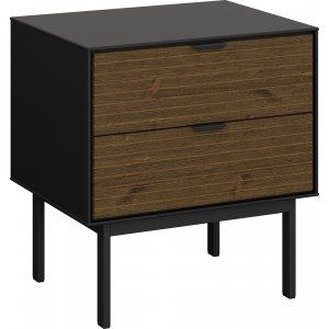 Soma sängbord - Svart/espresso - Sängbord -Sovrumsmöbler - Sängbord