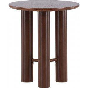 Sotenäs sidobord Ø44 cm - Brun - Sidobord & lampbord