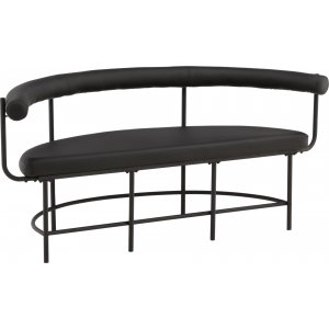 Stallhagen x Josefin Lustig sittbänk - Svart PU - Sittbänkar