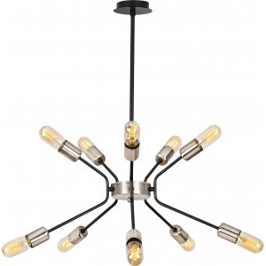 Verum taklampa 3831 - Svart/nickel - Plafonder