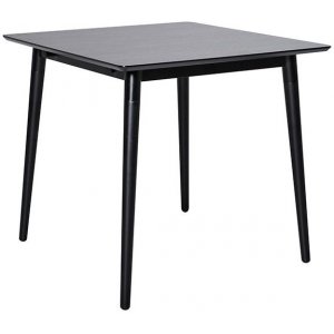 Viken matbord 80 x 80 cm - Svart ask - Övriga matbord