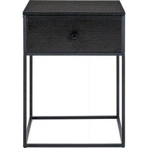 Vita sängbord - Svart - Sängbord -Sovrumsmöbler - Sängbord