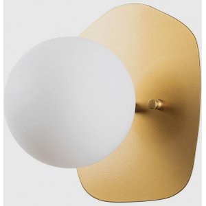 Well vägglampa 11670 - Guld/vit - Väggplafonder & väggarmaturer