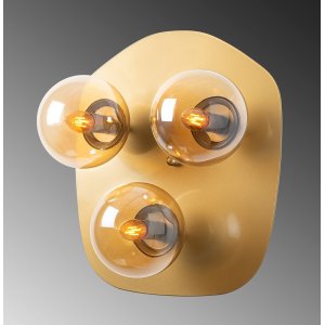 Well vägglampa 11706 - Guld - Väggplafonder & väggarmaturer