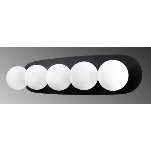 Well vägglampa 11741 - Svart/vit - Väggplafonder & väggarmaturer