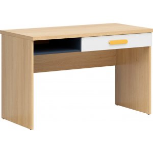 Wesker skrivbord 120 x 59 cm - Flerfärgad - Skrivbord med hyllor | lådor