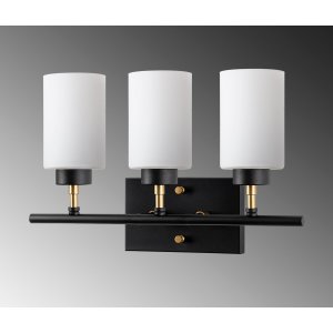 Yeni vägglampa 13124 - Svart/guld - Väggplafonder & väggarmaturer