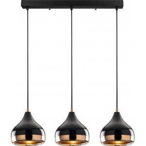 Yildo taklampa 6877 - Svart/koppar - Pendellampor