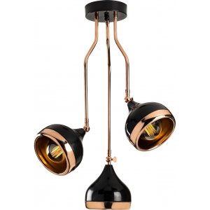 Yildo taklampa 6891 - Svart/koppar - Plafonder