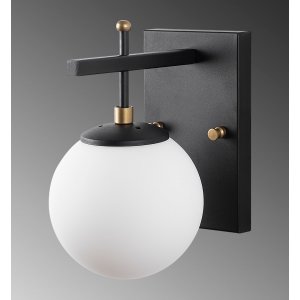 Zahar vägglampa 13113 - Svart/vit - Väggplafonder & väggarmaturer
