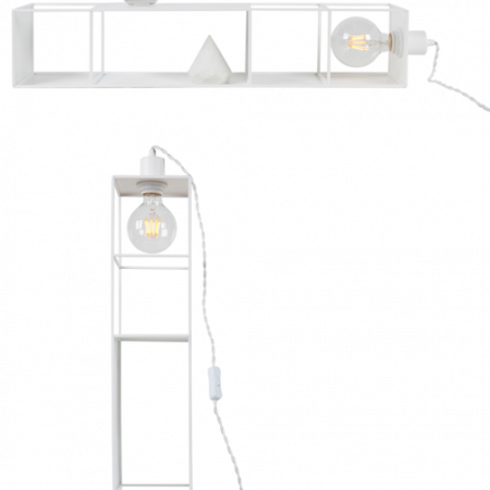 Bild på Vägglampa/Golvlampa Shelfie Long - Globen Lighting