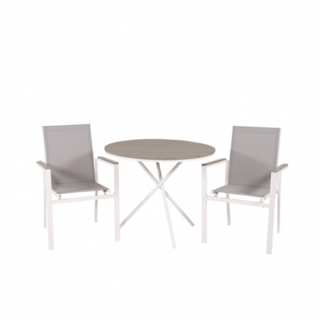 Bild på Cafébord Pascal och 2st Pascal mat stol - Venture Home