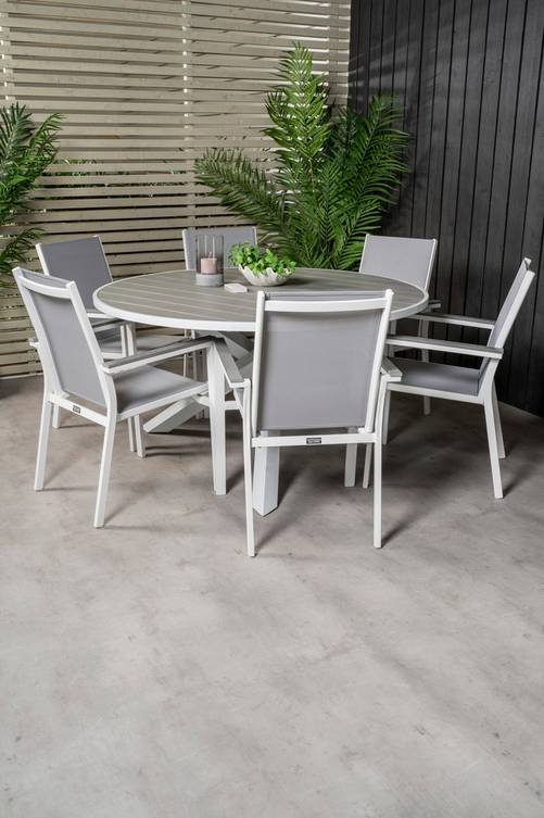 ell_1600125-01_Fs Bild på Matbord Pascal och 6st Pascal mat stol - Venture Home