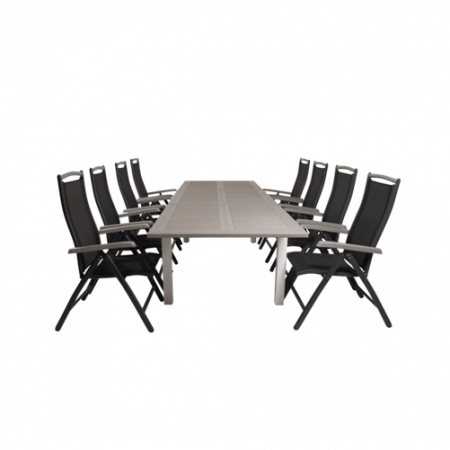 Bild på Matbord Athena och 8st Athena mat stol - Venture Home