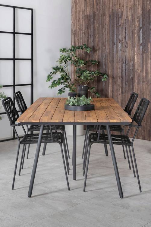 ell_1647573-01_Fs Bild på Matgrupp Cambridge med 4 st Levis matstolar - Venture Home