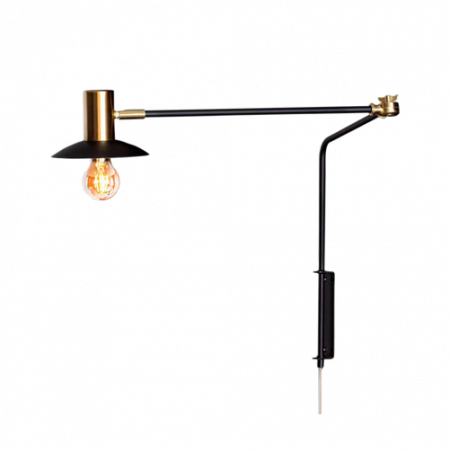 Bild på Vägglampa Quinn lång - By Rydéns