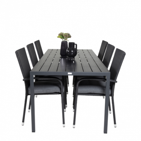 Bild på Matgrupp Bliss inkl 6st Astrid matstol - Venture Home