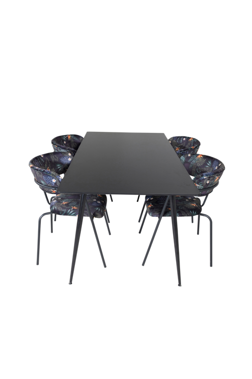 hom_1618966-01_Fs Bild på Matgrupp Solhem inkl 4st matstolar Atticus - Venture Home