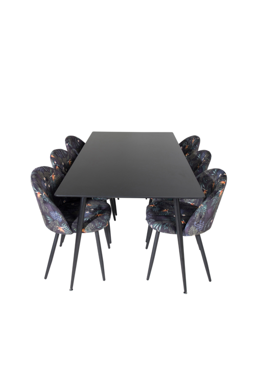 hom_1618985-01_Fs Bild på Matgrupp Solhem inkl 6st matstolar Valleta - Venture Home