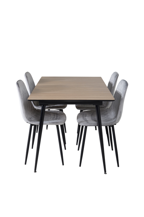 hom_1618992-01_Fs Bild på Matgrupp Solhem inkl 4st matstolar Penally - Venture Home