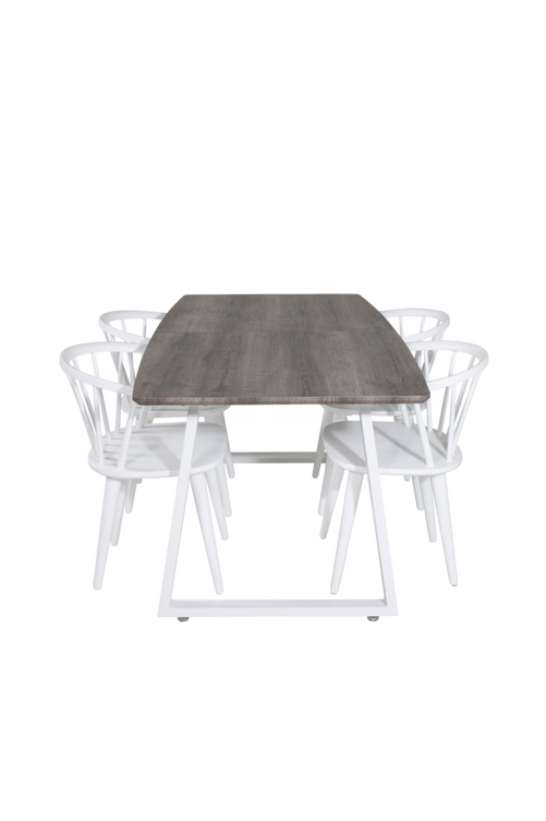 hom_1626882-01_Fs Bild på Matgrupp Irene med 4st matstolar Bernad - Venture Home