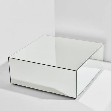 Bild på Ponti bord i spegelglas 60x60 cm - Pastill
