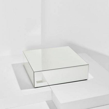 Bild på Ponti bord i spegelglas 80x80 cm - Pastill