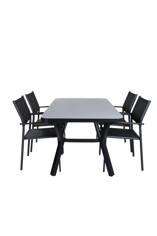 hom_1647466-01_Bs Bild på Matgrupp Uppsala med 4 st Sofia matstolar - Venture Home