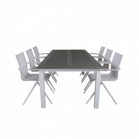 Bild på Matgrupp Alf med 6 st matstolar Malou - Venture Home