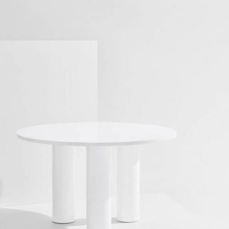 Bild på Colette matbord ø 120 cm - Pastill