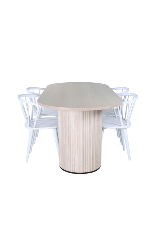 hom_1669875-01_Fs Bild på Matgrupp Bianca med 4 st matstolar Bobby Windsor - Venture Home