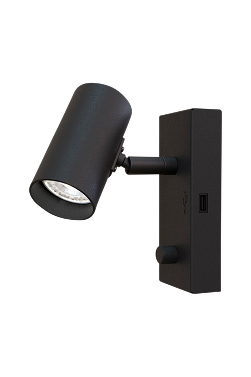 hom_1696672-01_Fs Bild på Vägglampa Tyson USB höger - Belid