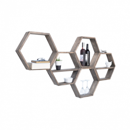 Bild på Vägghylla Hex - Hanah Home