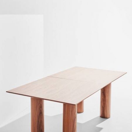 Bild på Skye matbord med iläggsskiva 100x195-240 cm - Pastill
